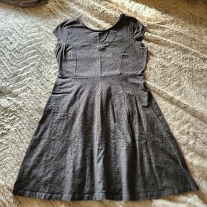 Old Navy Charcoal Scoop-Neck Dress